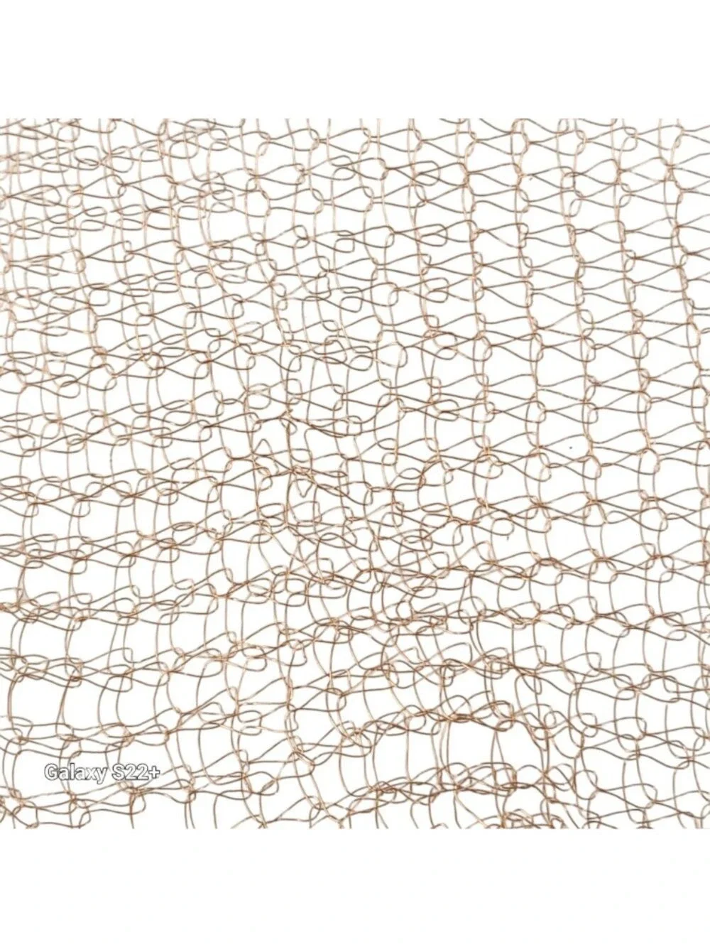 Copper Mesh Ribbon Roll Wedding Decor Holiday Crafts Wreath Accents